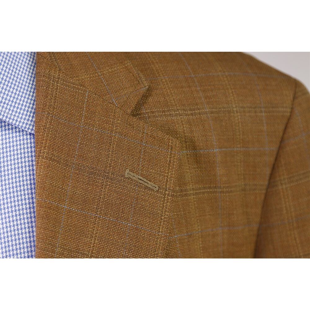 Sameulsohn Brown Checkered Patch Pocket Holland S… - image 5